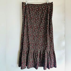 Vintage Laura Ashley Floral Skirt 90’s XL